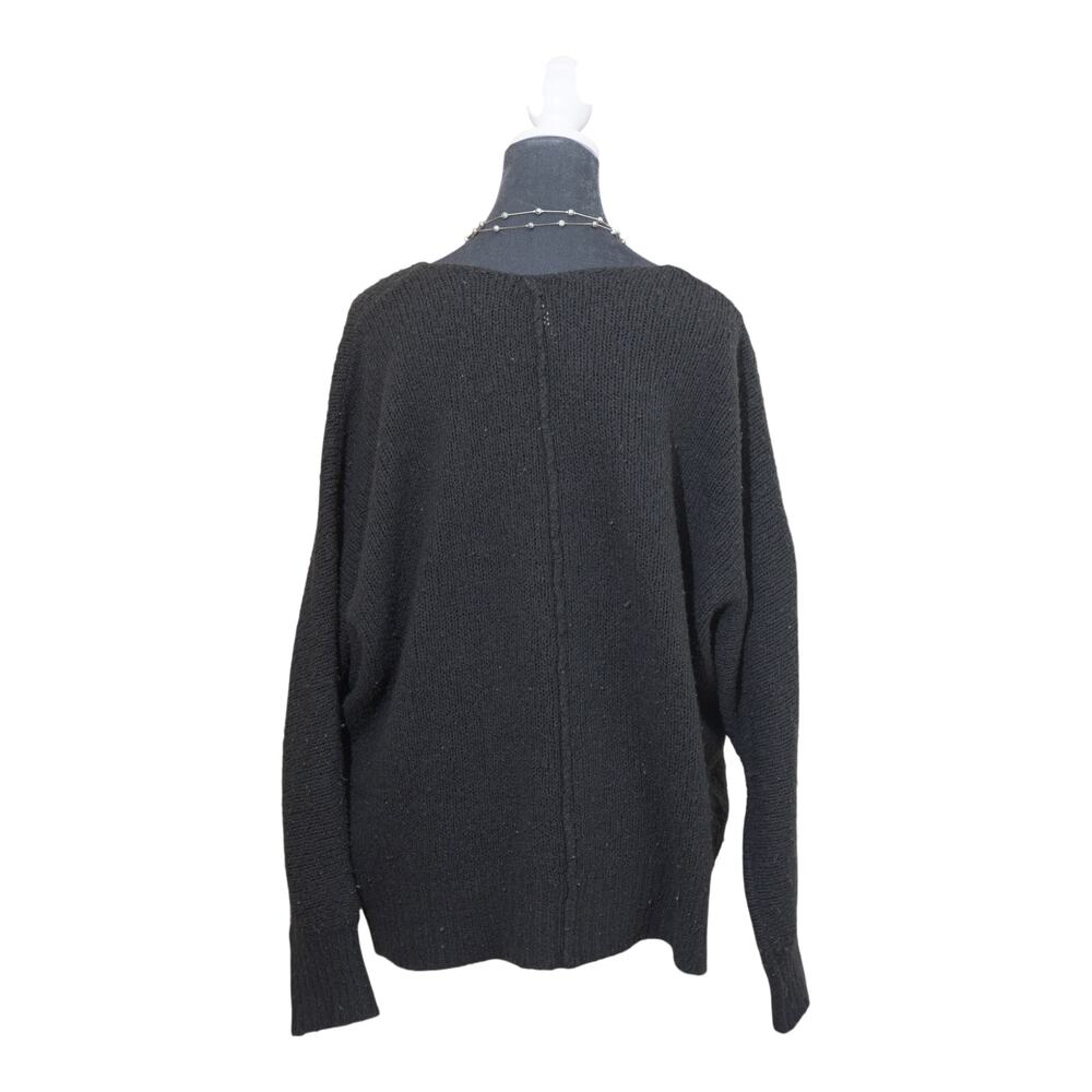 Free People Gray Fisherman Sweater Wool Blend Boho Cozy Sz SP - Picture 3 of 15
